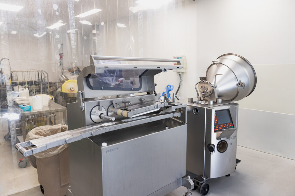 Vores produktion er opbygget omkring moderne udstyr og gennemtestede processer